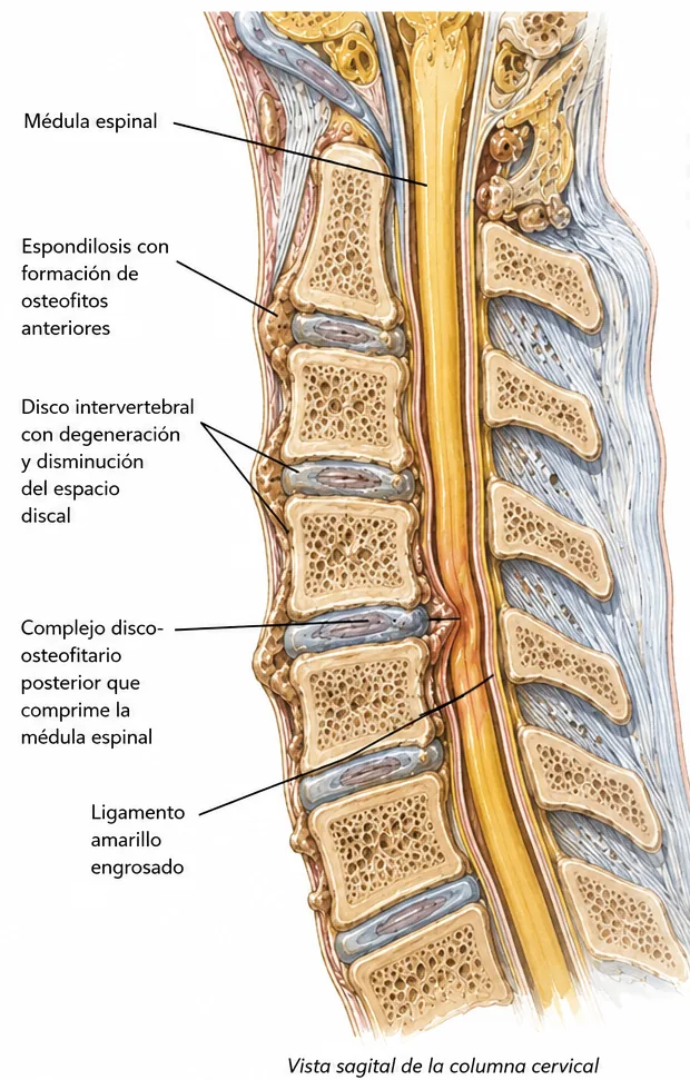 Mielopatía cervical: por qué no conviene esperar 'a ver si se pasa'
